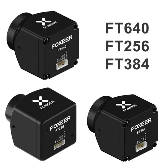 Foxeer FT256 V2 Thermal Drone Camera Analog CVBS Case 256*192 Night Vision Imager Camera for Rc Racing Drones Parts